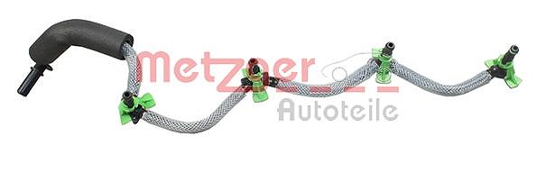 Metzger Autoteile Schlauch, Leckkraftstoff [Hersteller-Nr. 0840113] für Peugeot, Citroën