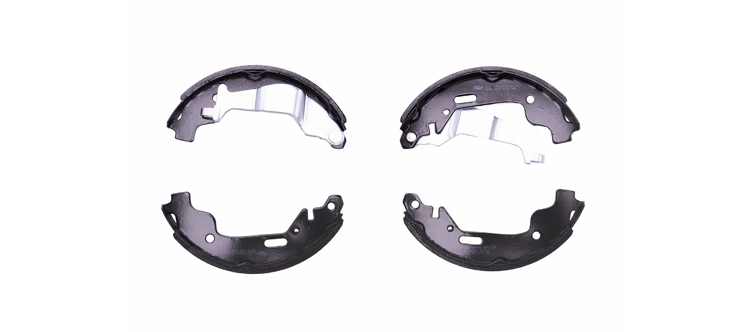 Hella Bremsbackensatz [Hersteller-Nr. 8DB355002-451] für Vauxhall, Opel, Suzuki