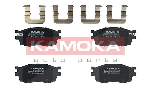 Kamoka Bremsbelagsatz, Scheibenbremse [Hersteller-Nr. JQ1013910] für Kia, Hyundai