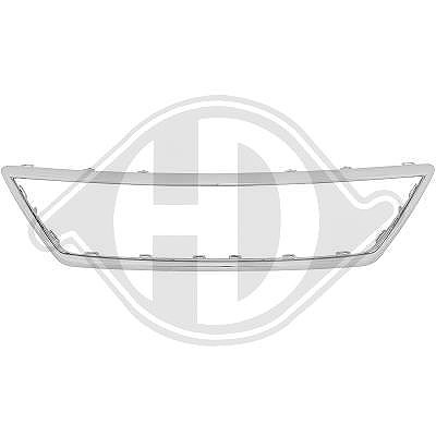 Diederichs Rahmen, Kühlergitter [Hersteller-Nr. 7433541] für Seat