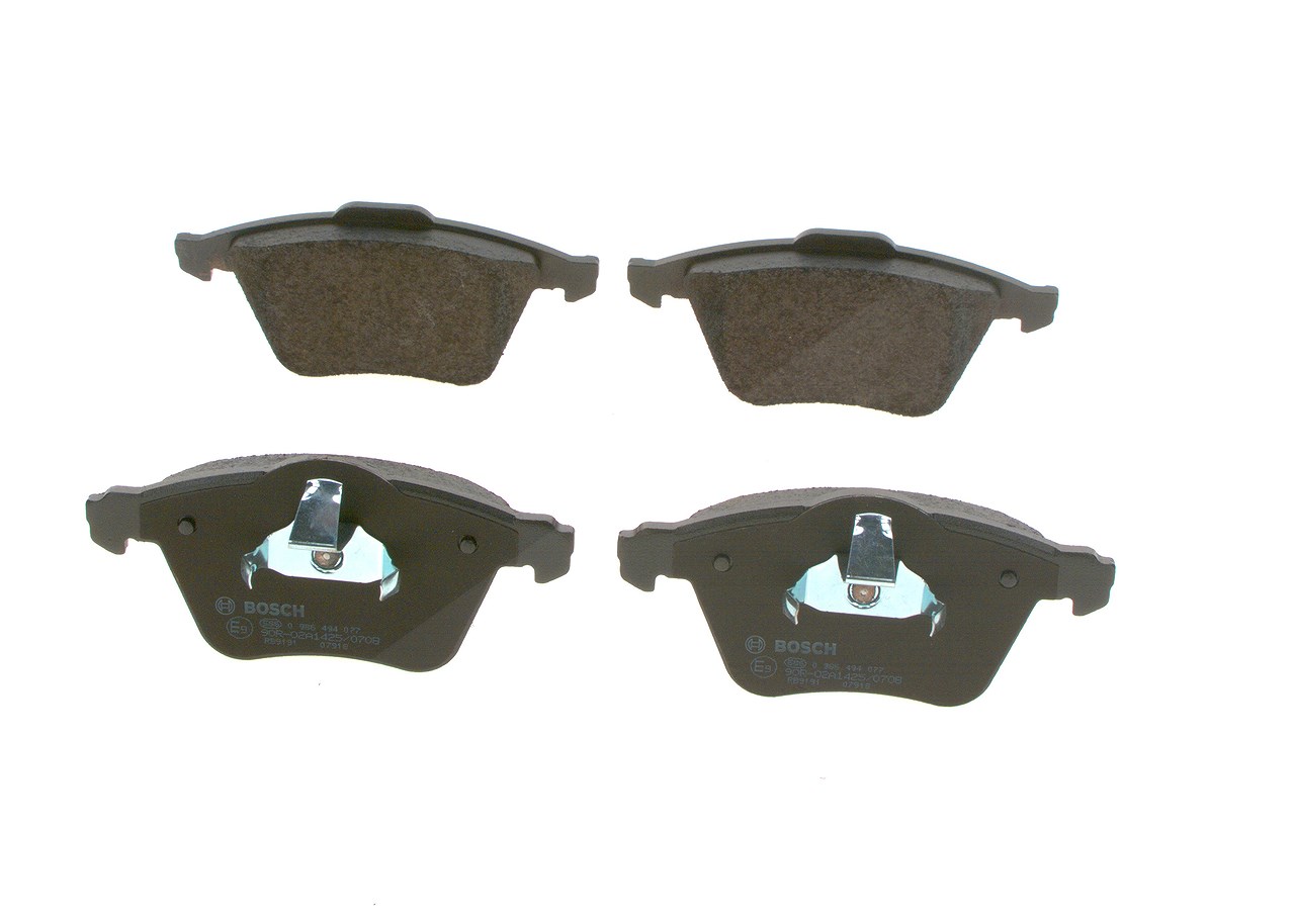 Bosch Bremsbelagsatz, Scheibenbremse [Hersteller-Nr. 0986494077] für Saab, Volvo
