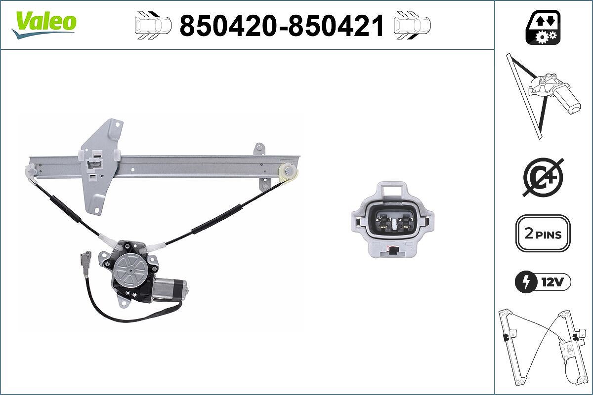Valeo Fensterheber [Hersteller-Nr. 850420] für Toyota