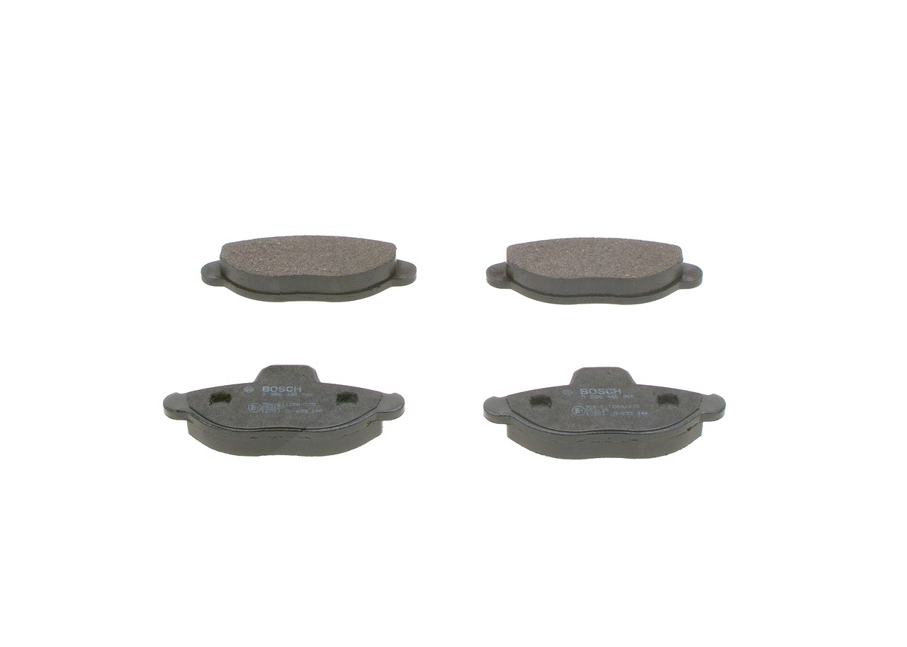 Bosch Bremsbelagsatz, Scheibenbremse [Hersteller-Nr. 0986460968] für Fiat