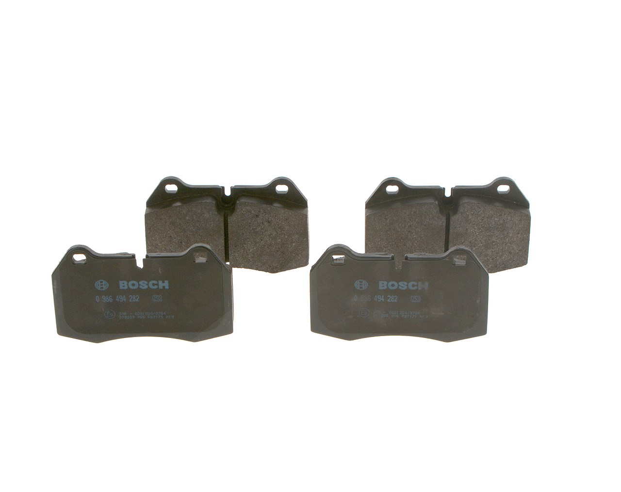 Bosch Bremsbelagsatz, Scheibenbremse [Hersteller-Nr. 0986494282] für Nissan, BMW