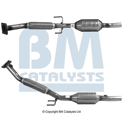 Bm Catalysts Katalysator inkl. Montagesatz [Hersteller-Nr. BM91051H] für Skoda