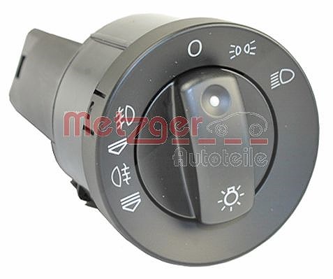 Metzger Autoteile Schalter, Hauptlicht [Hersteller-Nr. 0916389] für Audi