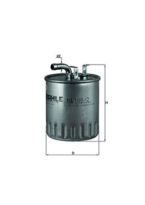 Mahle Kraftstofffilter [Hersteller-Nr. KL100/2] für Mercedes-Benz