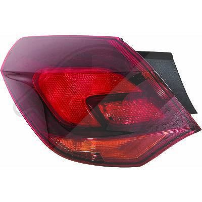 Diederichs Heckleuchte [Hersteller-Nr. 1807094] für Opel