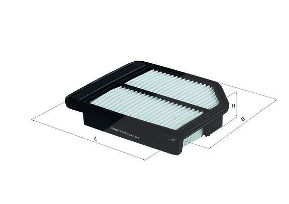 Mahle Luftfilter [Hersteller-Nr. LX2123] für Honda