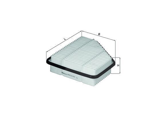 Mahle Luftfilter [Hersteller-Nr. LX2864] für Toyota