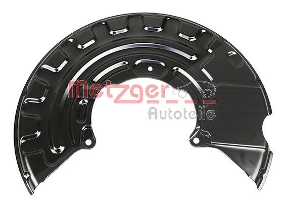 Metzger Autoteile Spritzblech, Bremsscheibe [Hersteller-Nr. 6115181] für Skoda, Audi, Seat, VW
