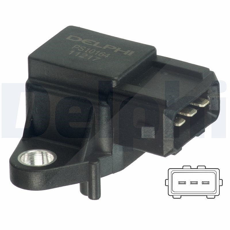 Delphi Sensor, Saugrohrdruck [Hersteller-Nr. PS10164] für BMW, Vauxhall