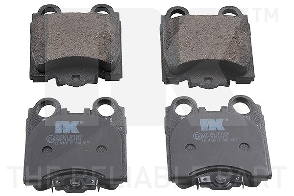 Nk Bremsbelagsatz, Scheibenbremse [Hersteller-Nr. 2245108] für Toyota, Lexus