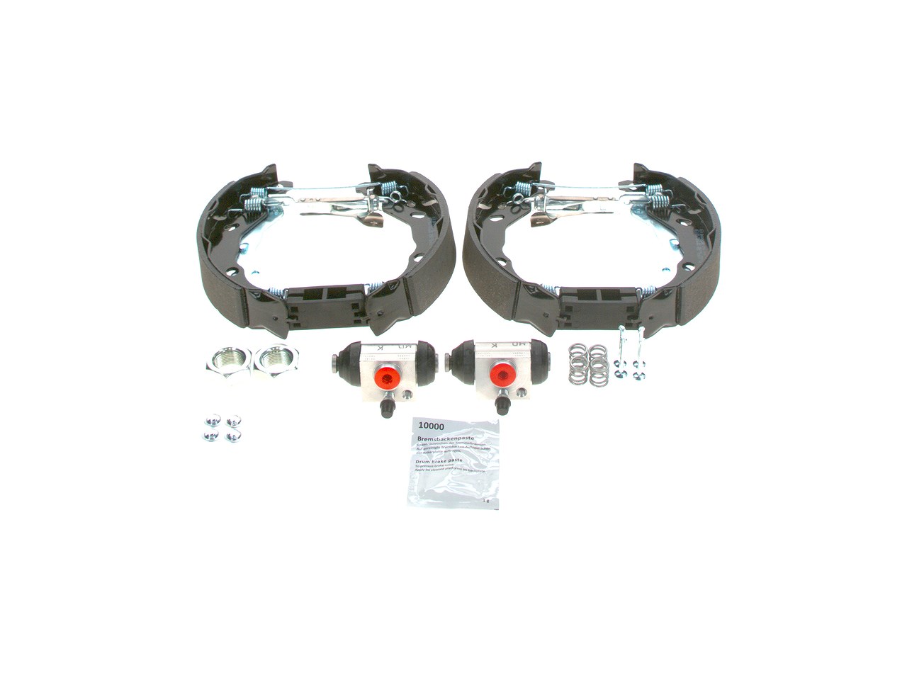 Bosch Bremsbackensatz [Hersteller-Nr. 0204114181] für Peugeot, Citroën