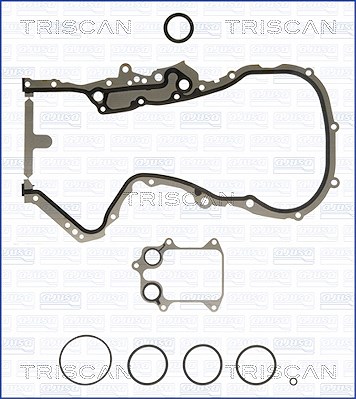 Triscan Dichtungssatz, Kurbelgehäuse [Hersteller-Nr. 595-85146] für Audi, Skoda, VW