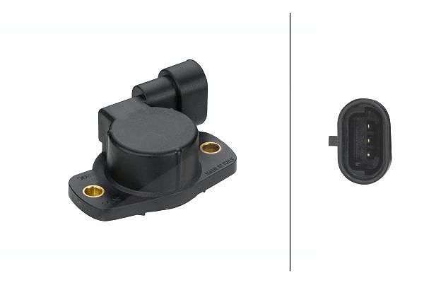 Hella Sensor, Drosselklappenstellung [Hersteller-Nr. 6PX008476-521] für Dacia, Renault