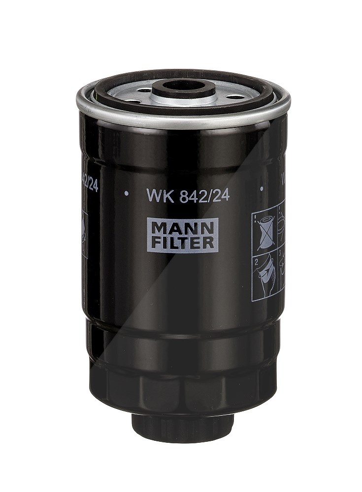 Mann-filter Kraftstofffilter [Hersteller-Nr. WK842/24] für Cadillac, Saab