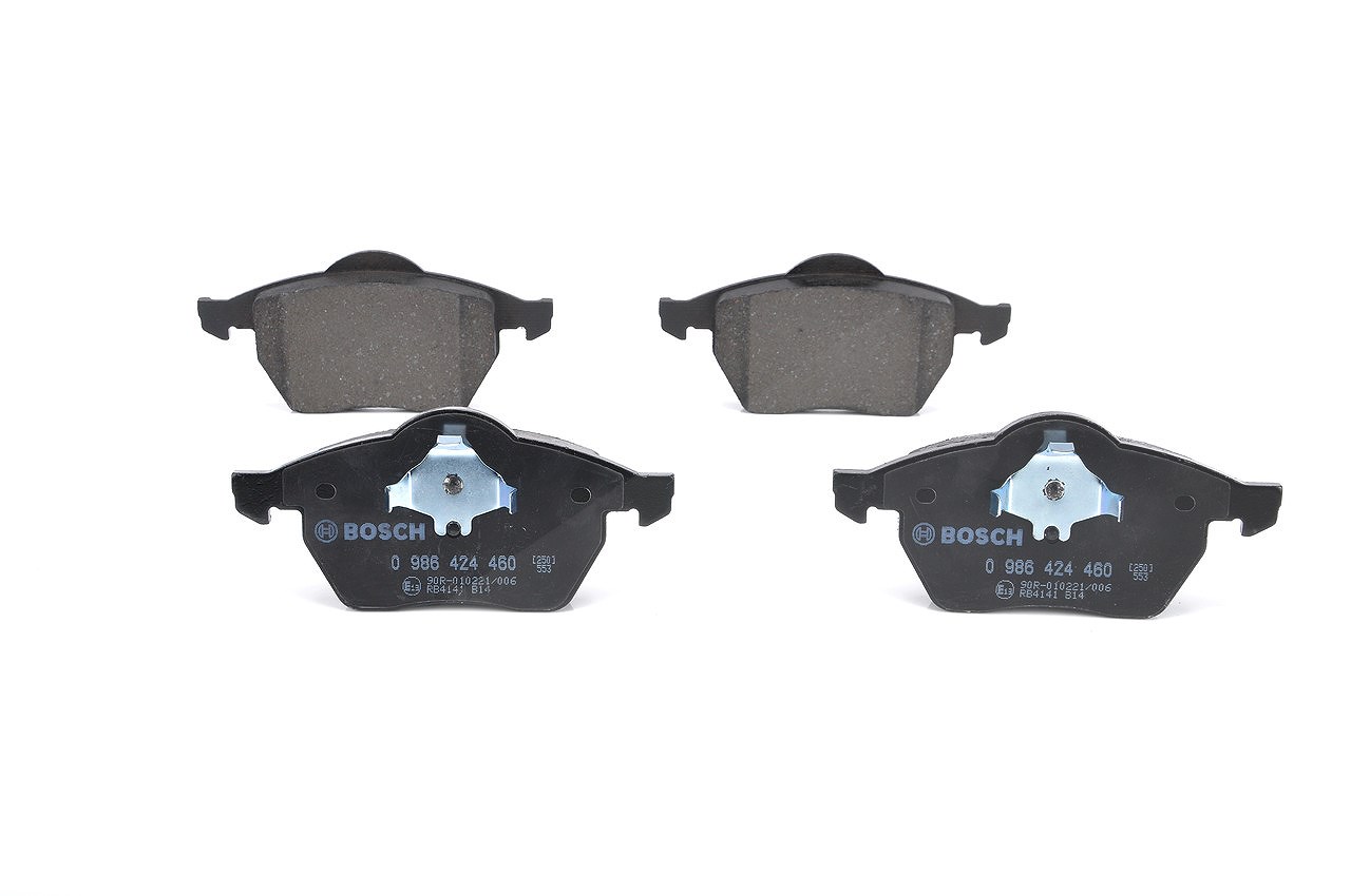 Bosch Bremsbeläge vorne (Satz) [Hersteller-Nr. 0986424460] für Volvo, Audi, VW, Alfa Romeo