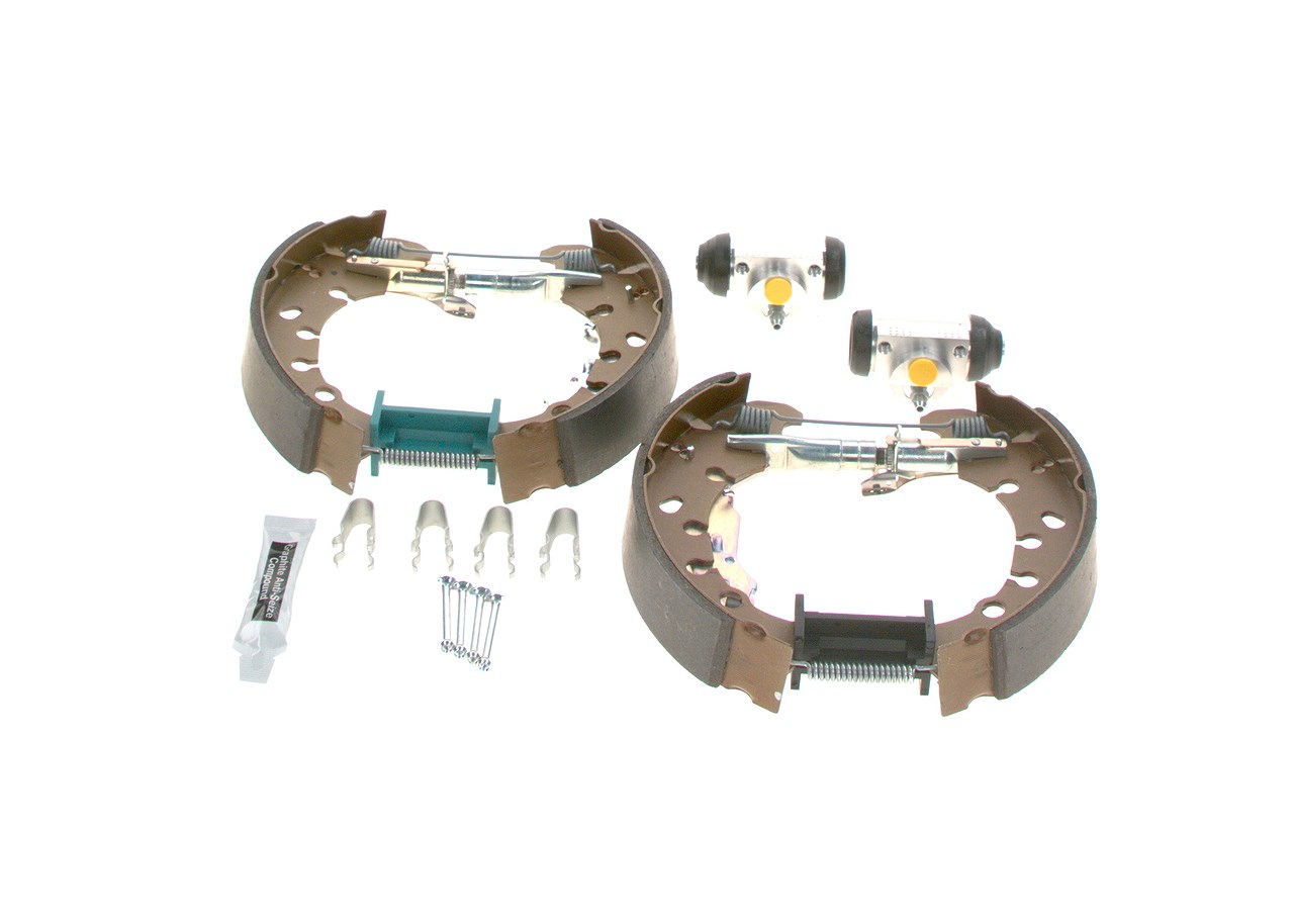 Bosch Bremsbackensatz [Hersteller-Nr. 0204114657] für Citroën, Peugeot, Fiat, Lancia
