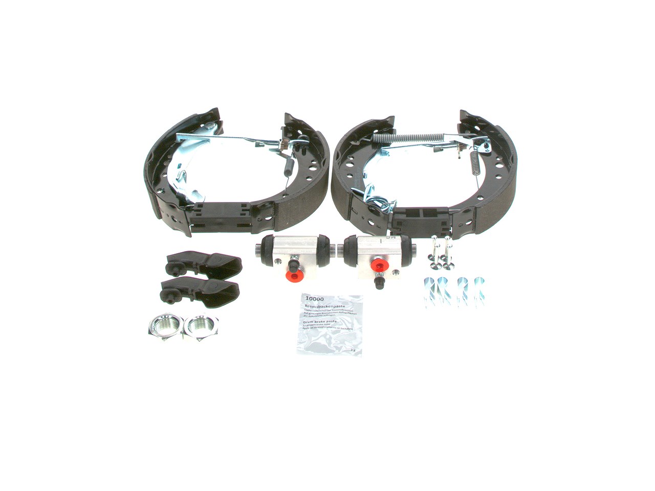 Bosch Bremsbackensatz [Hersteller-Nr. 0204114613] für Citroën, Peugeot