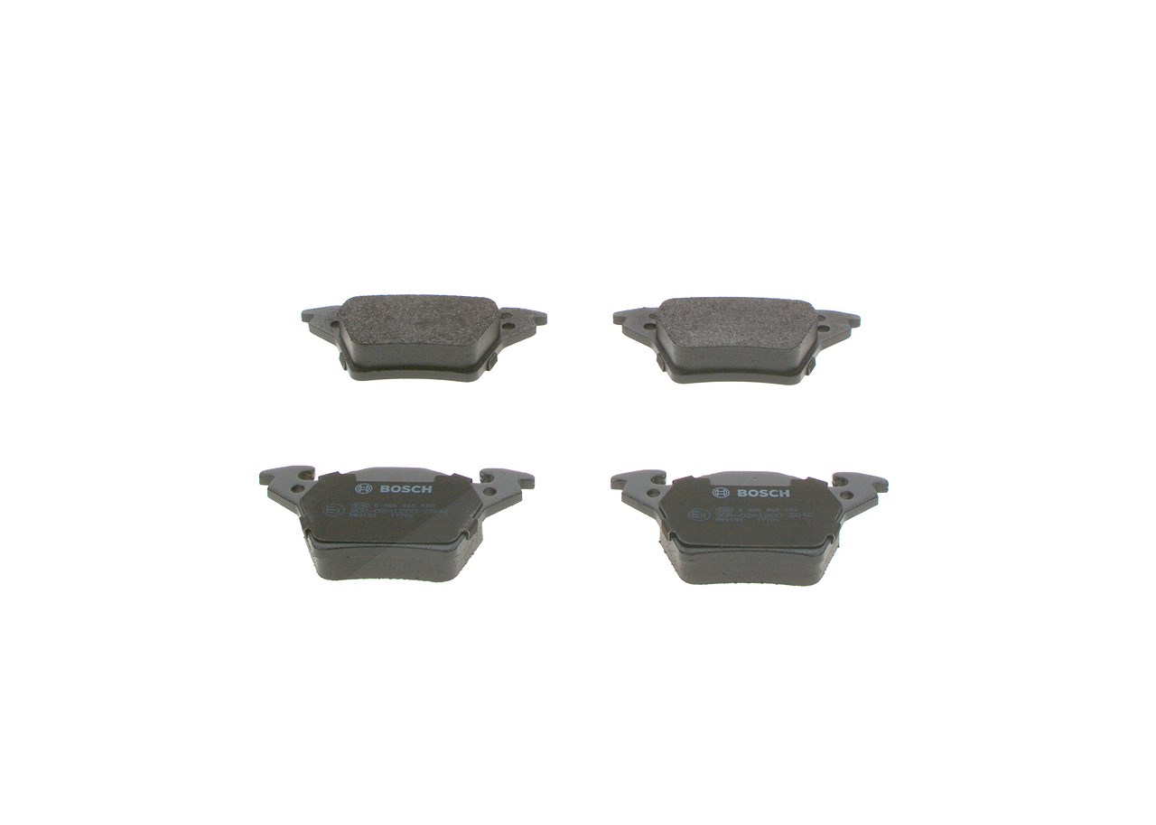 Bosch Bremsbelagsatz, Scheibenbremse [Hersteller-Nr. 0986460002] für Mercedes-Benz