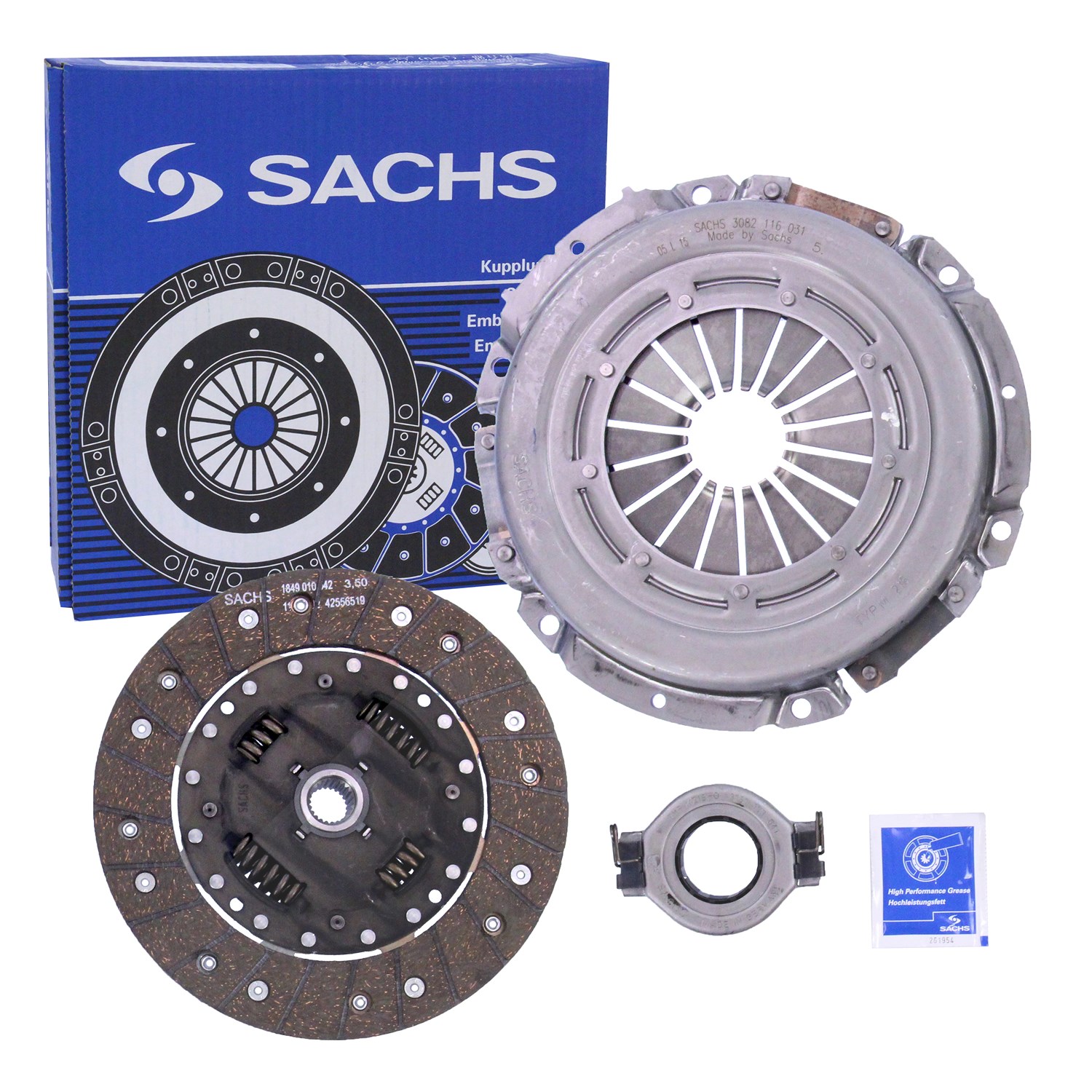 Sachs Kupplungssatz [Hersteller-Nr. 3000162001] für VW