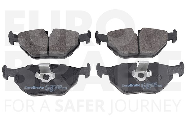 Eurobrake Bremsbeläge hinten (Satz) [Hersteller-Nr. 5502221520] für Alpina, BMW