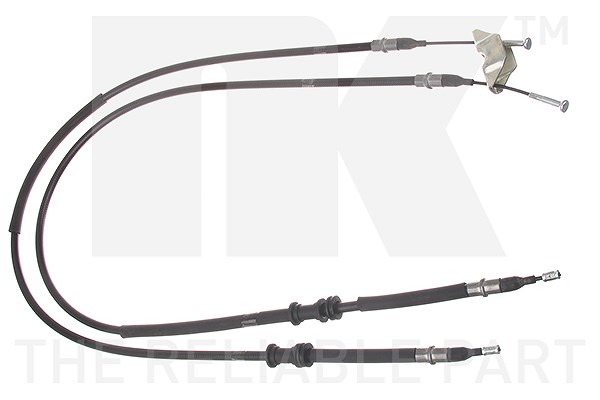 Nk Seilzug, Feststellbremse [Hersteller-Nr. 9036101] für Vauxhall, Opel