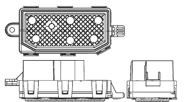 Mahle Regler, Innenraumgebläse [Hersteller-Nr. ABR77000P] für Volvo