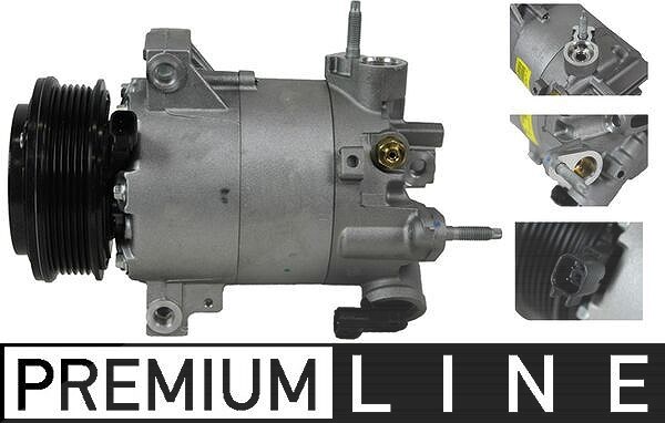 Mahle Kompressor, Klimaanlage [Hersteller-Nr. ACP551000P] für Ford