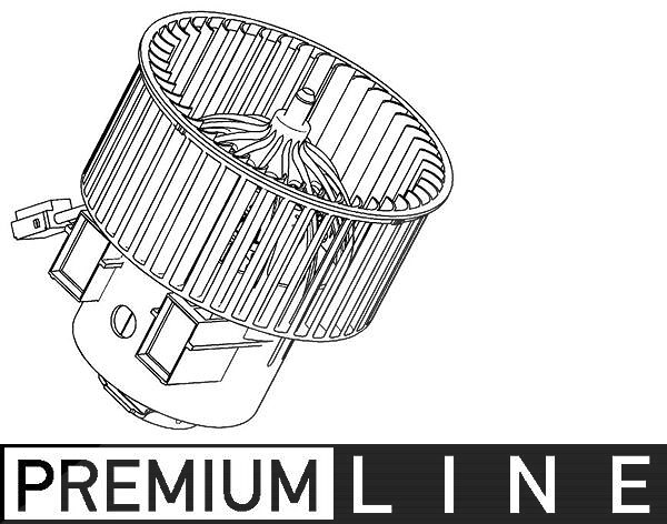 Mahle Innenraumgebläse [Hersteller-Nr. AB116000P] für Land Rover