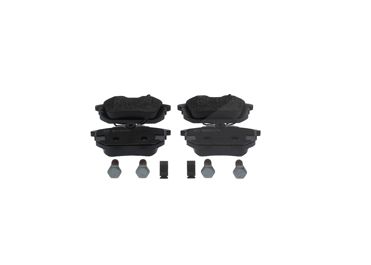 Bosch Bremsbelagsatz, Scheibenbremse [Hersteller-Nr. 0986424427] für Proton, Smart, Volvo, Mitsubishi