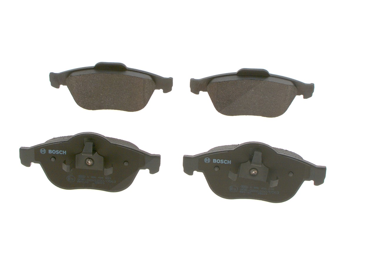 Bosch Bremsbelagsatz, Scheibenbremse [Hersteller-Nr. 0986494033] für Renault