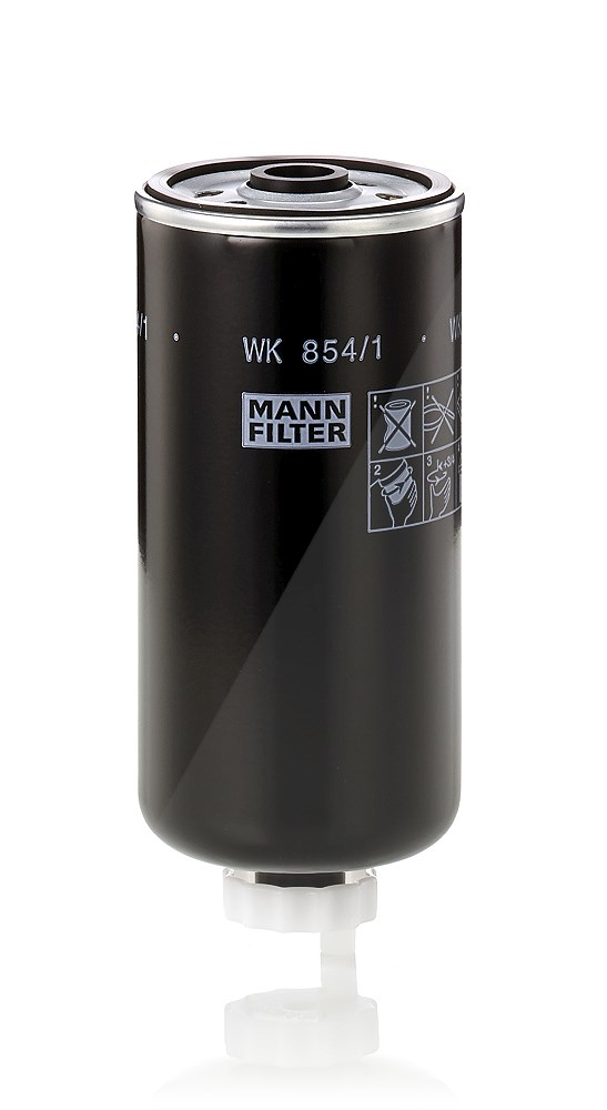 Mann-filter Kraftstofffilter [Hersteller-Nr. WK854/1] für Uaz, Fiat, Kia