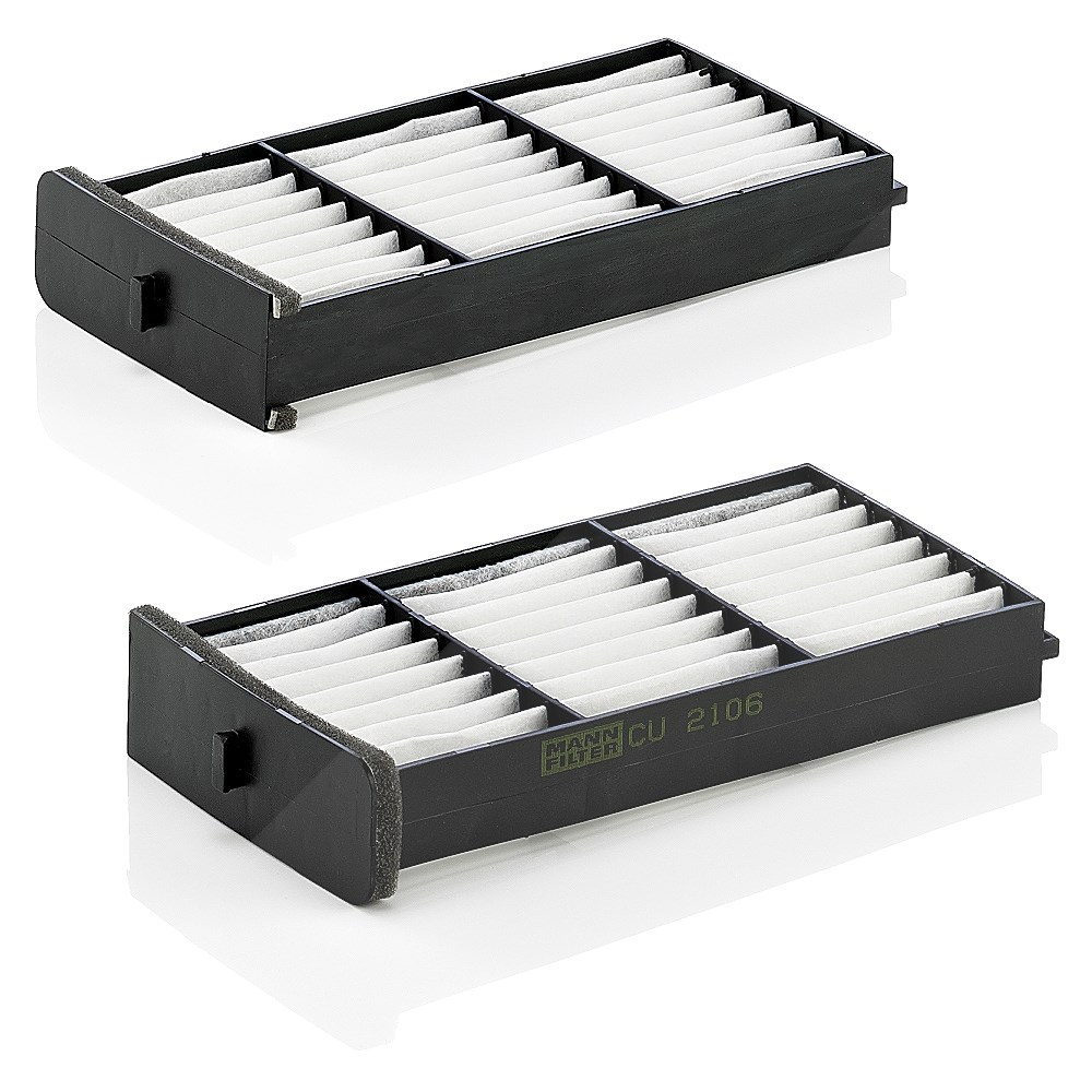 Mann-filter Filter, Innenraumluft [Hersteller-Nr. CU2106-2] für Mitsubishi