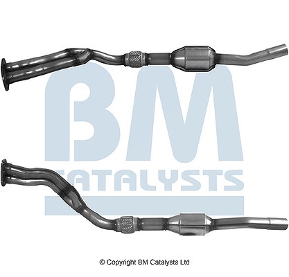 Bm Catalysts Katalysator mit Anbauteilen [Hersteller-Nr. BM90626H] für VW, Audi
