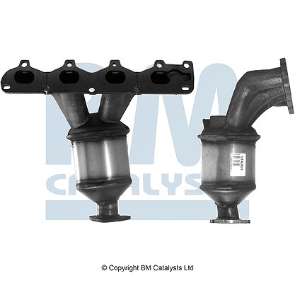 Bm Catalysts Katalysator mit Anbauteilen [Hersteller-Nr. BM91406H] für Fiat, Opel, Vauxhall