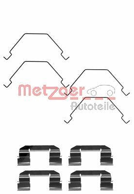 Metzger Autoteile Zubehörsatz, Scheibenbremsbelag [Hersteller-Nr. 109-1292] für Mazda