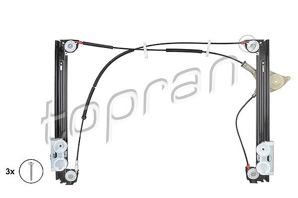 Topran Fensterheber elektrisch vorne rechts [Hersteller-Nr. 501831] für Mini