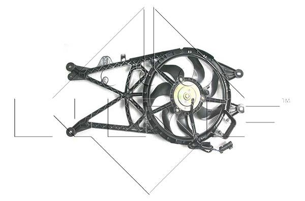 Nrf Lüfter, Motorkühlung [Hersteller-Nr. 47489] für Vauxhall, Opel