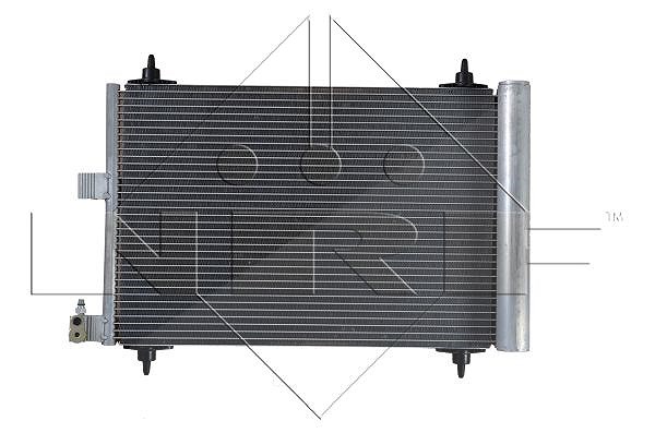 Nrf Kondensator, Klimaanlage [Hersteller-Nr. 35437] für Peugeot, Citroën
