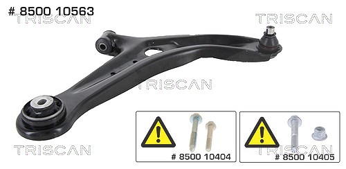 Triscan Lenker, Radaufhängung [Hersteller-Nr. 850010563] für Ford