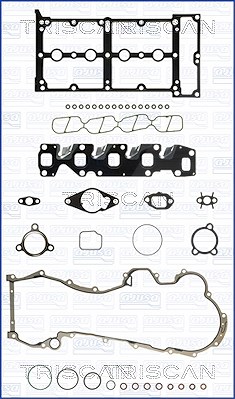 Triscan Dichtungssatz, Zylinderkopf [Hersteller-Nr. 597-1005] für Vauxhall, Alfa Romeo, Fiat, Lancia, Opel
