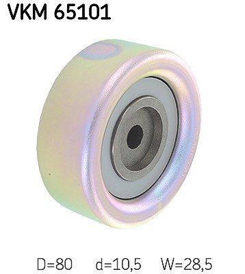 Skf Umlenk-/Führungsrolle, Keilrippenriemen [Hersteller-Nr. VKM65101] für Mitsubishi