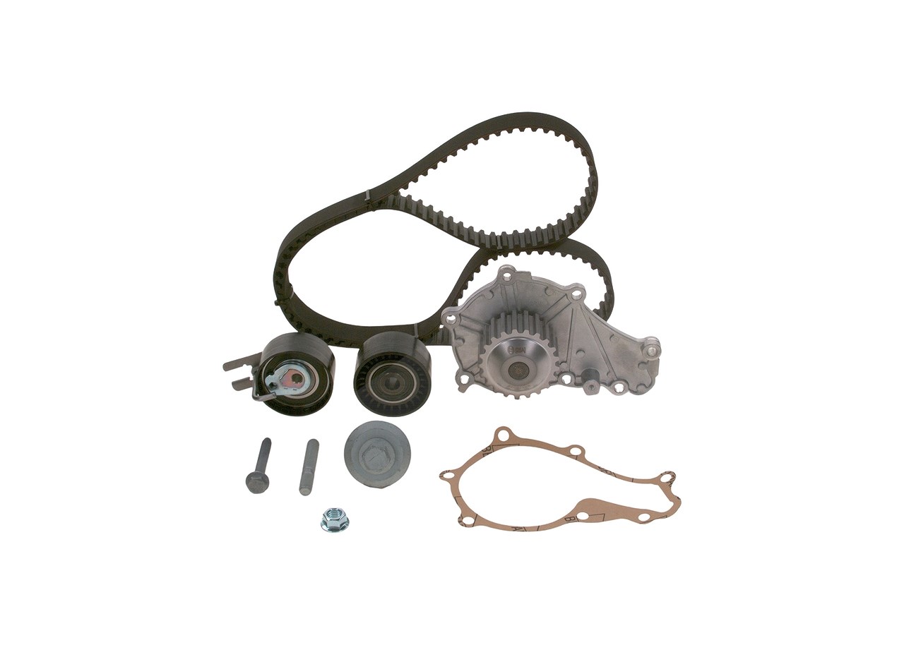 Bosch Wasserpumpe + Zahnriemensatz [Hersteller-Nr. 1987946929] für Peugeot, Ford, Mazda, Citroën