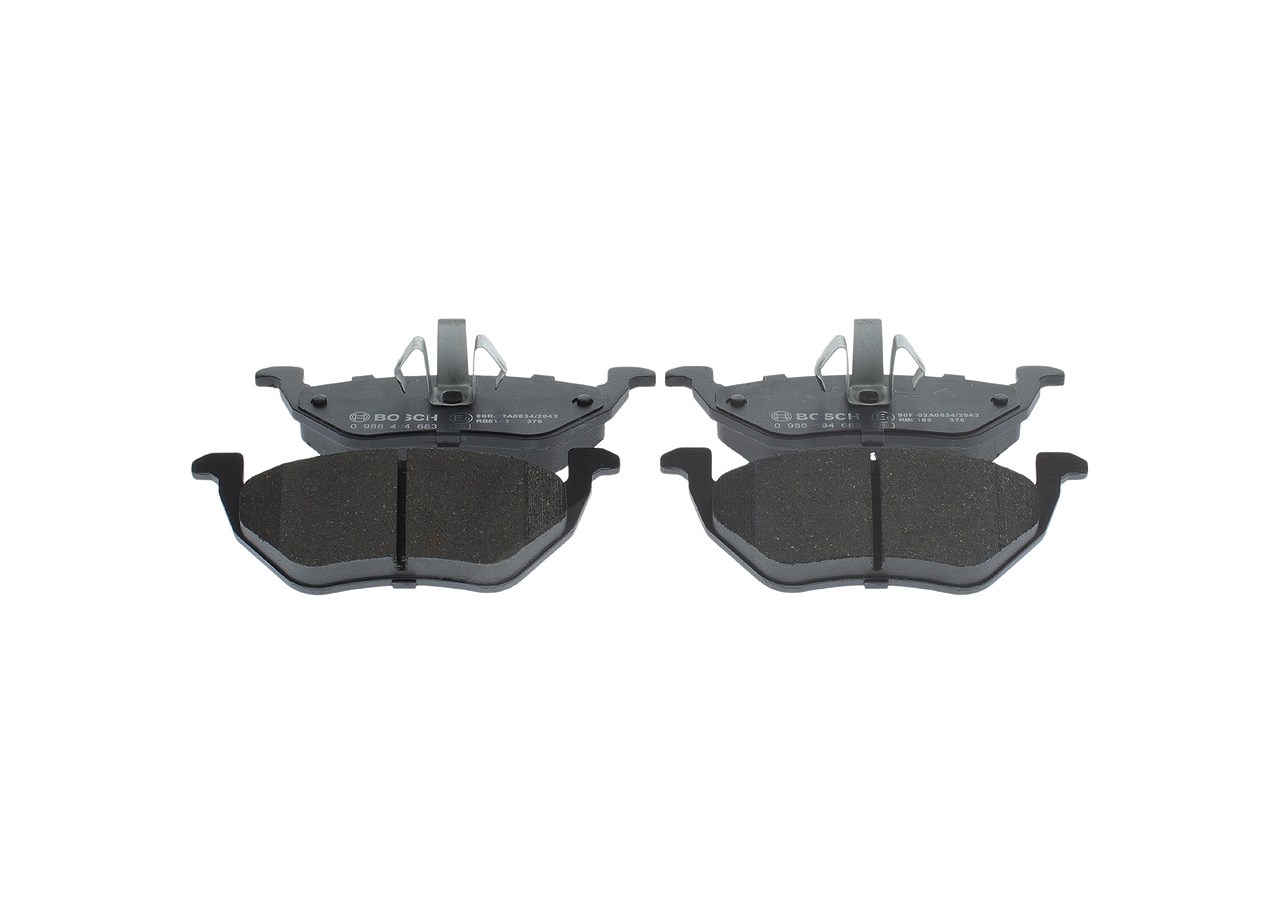 Bosch Bremsbelagsatz, Scheibenbremse [Hersteller-Nr. 0986494683] für Ford, Mazda