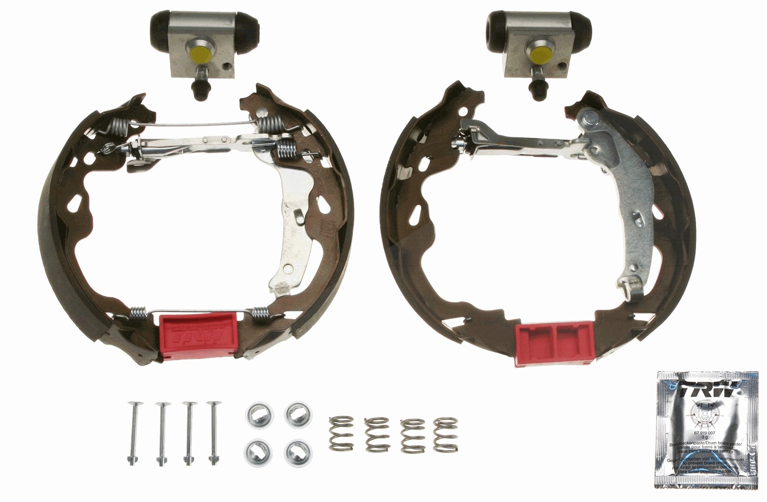 Trw Bremsbackensatz [Hersteller-Nr. GSK1152] für Peugeot, Citroën, Toyota