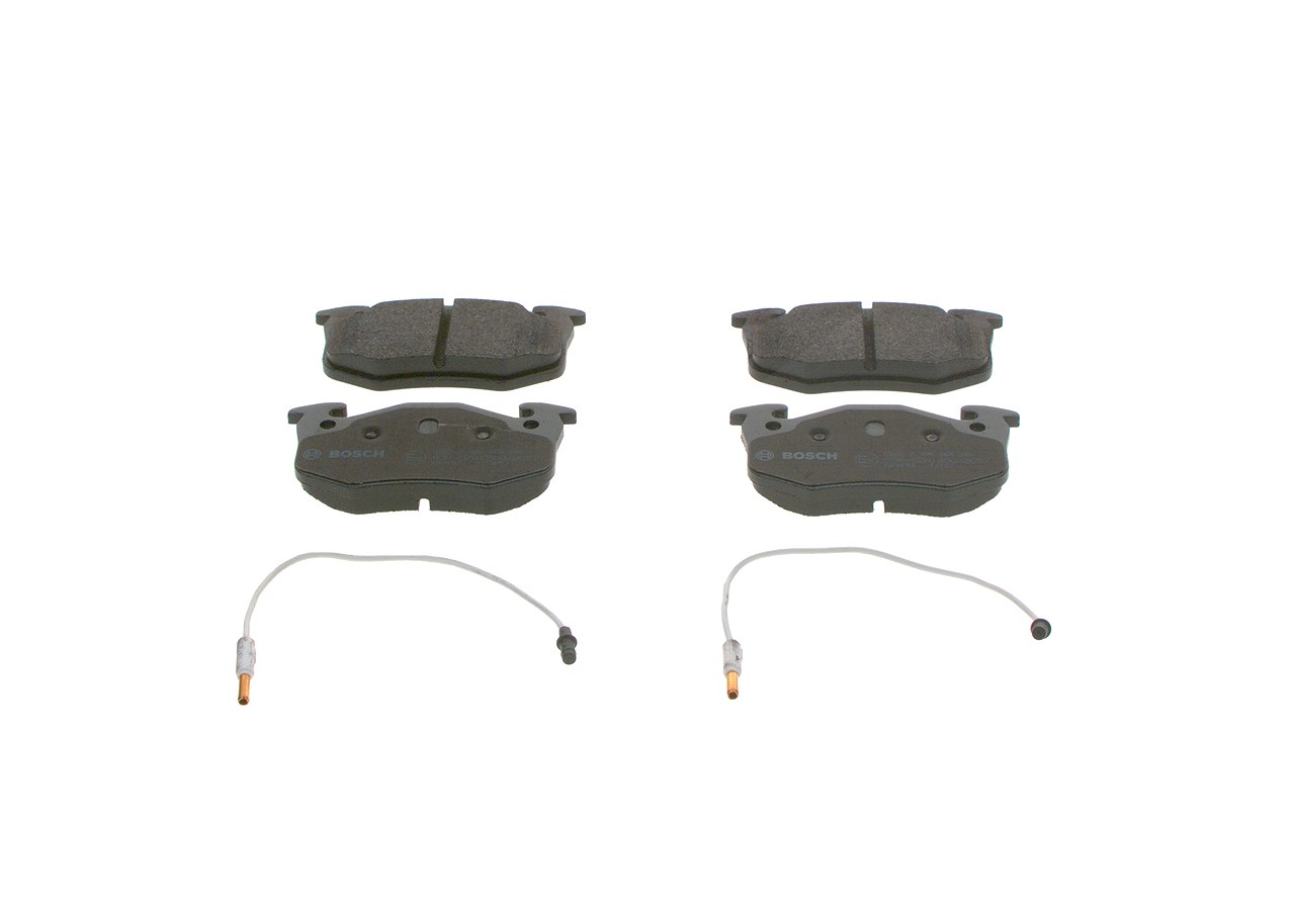 Bosch Bremsbelagsatz, Scheibenbremse [Hersteller-Nr. 0986466346] für Renault