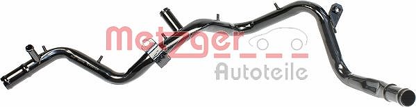 Metzger Autoteile Kühlmittelrohrleitung [Hersteller-Nr. 4010012] für Seat, VW