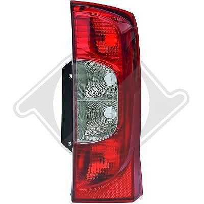 Diederichs Heckleuchte [Hersteller-Nr. 3452892] für Peugeot, Citroën, Fiat